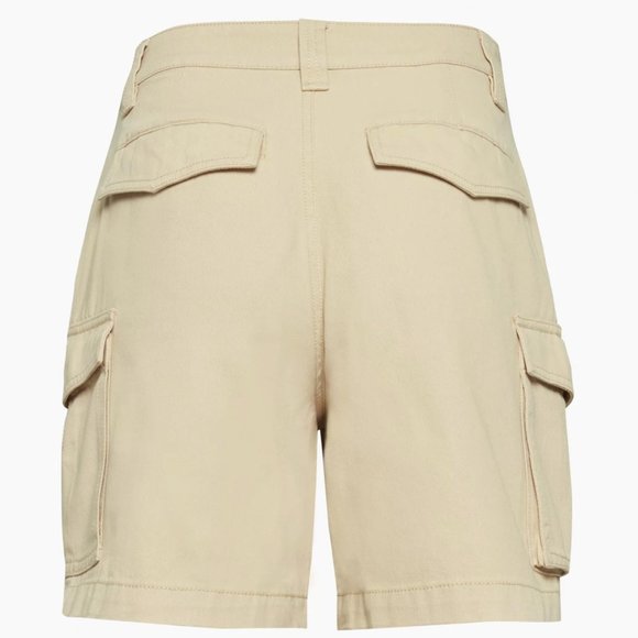 Aritzia Tna Lenox Cargo Shorts, Size 4, Flax Beige - Picture 2 of 8
